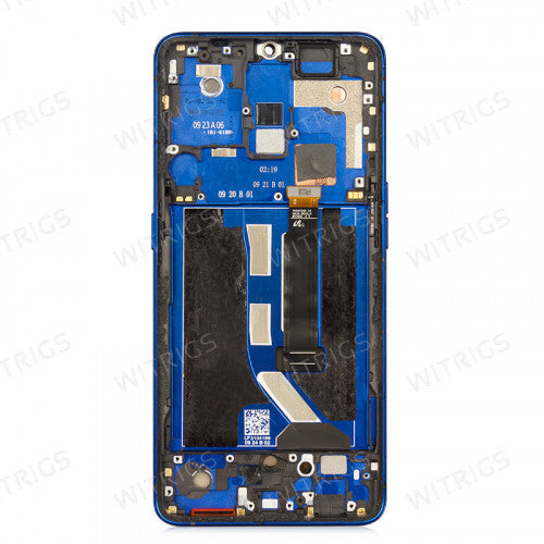 OEM Screen Replacement with Frame for Realme X2 Pro Blue