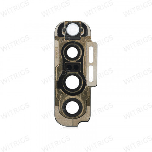 OEM Camera Cover with Glass for OnePlus 7T Pro Gold