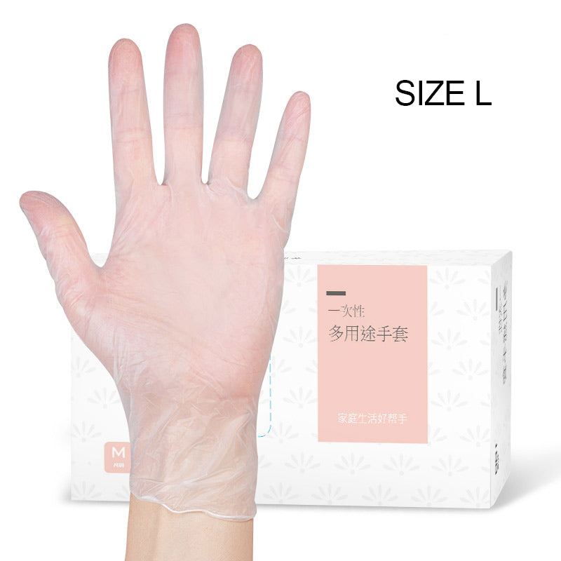 Disposable Gloves Universal Work Gloves PVC L