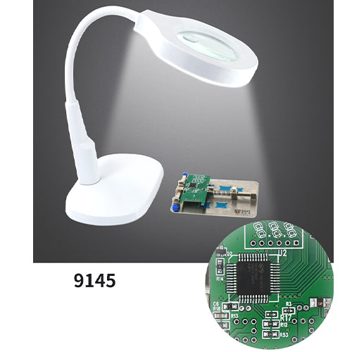 BEST-9145 LED Lamp with Magnifying Glass