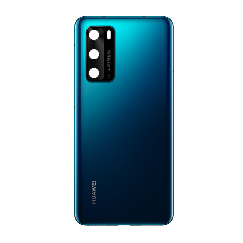 OEM Battery Cover with Camera Cover for Huawei P40 Blue