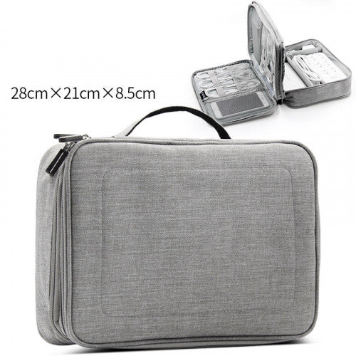 Sancore Portable Storage Bag Large Capacity (Plus Style-Grey)