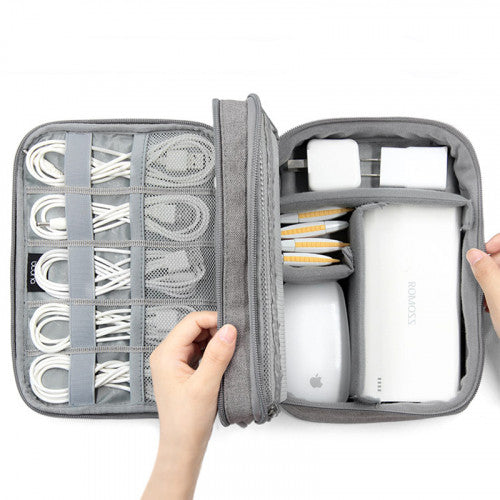 Sancore Portable Storage Bag Large Capacity (Plus Style-Grey)