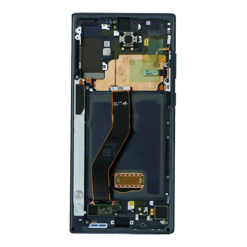 OEM Screen Replacement with Frame for Samsung Galaxy Note 10 Plus Black
