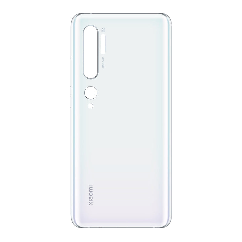 Custom Battery Cover for Xiaomi Mi Note 10/Xiaomi Mi Note 10 Pro White