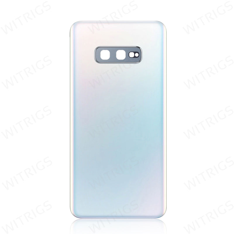 Custom Battery Cover for Samsung Galaxy S10e Prism White