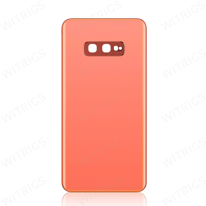 Custom Battery Cover for Samsung Galaxy S10e Flamingo Pink