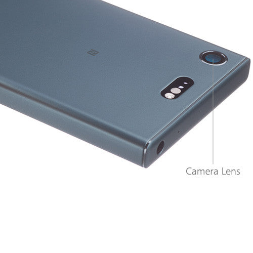OEM Back Cover with Camera Cover for Sony Xperia XZ1 Compact Japanese Version Blue