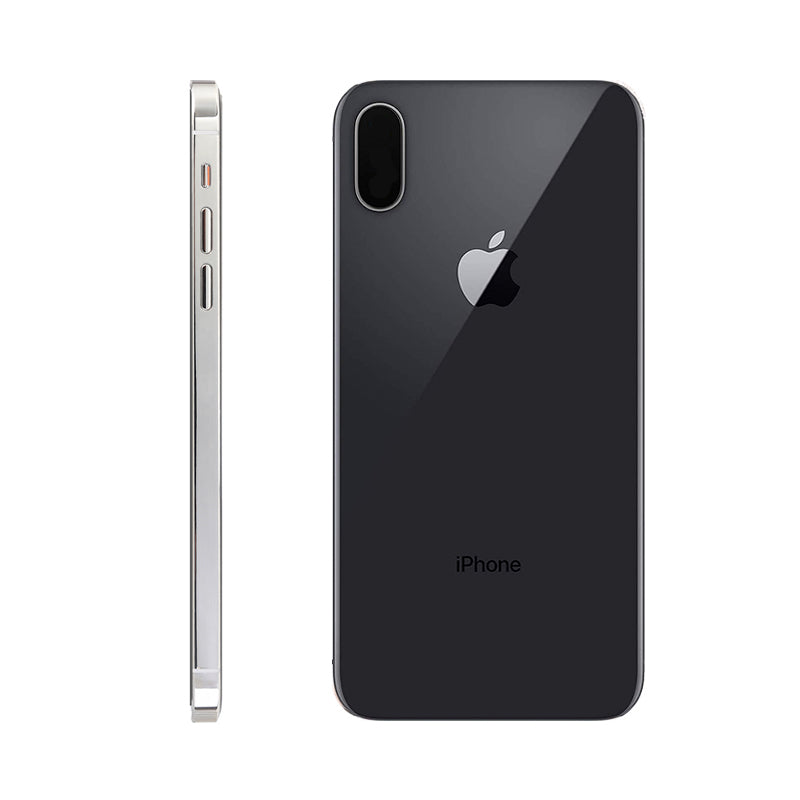 Custom Classic Square Rear Housing for iPhone X Space Gray