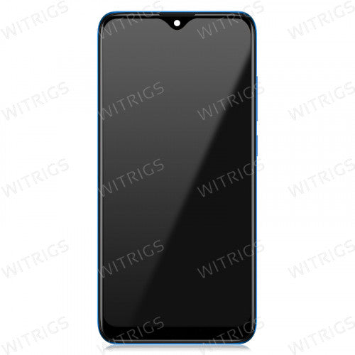 OEM Screen Replacement with Frame for Xiaomi Redmi 8A Blue