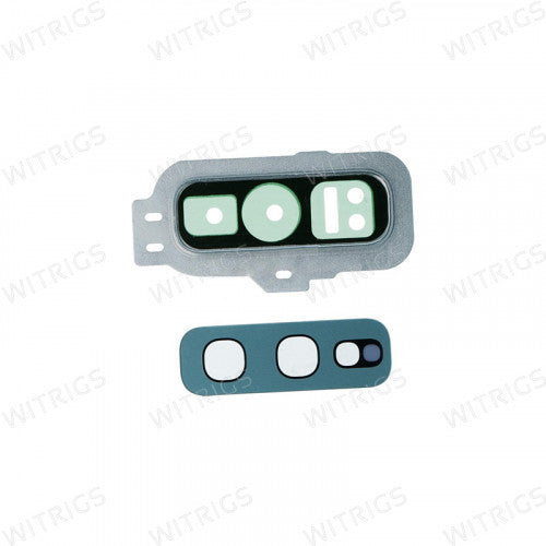 OEM Camera Cover with Glass for Samsung Galaxy S10e Silver