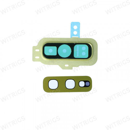 OEM Camera Cover with Glass for Samsung Galaxy S10e Yellow