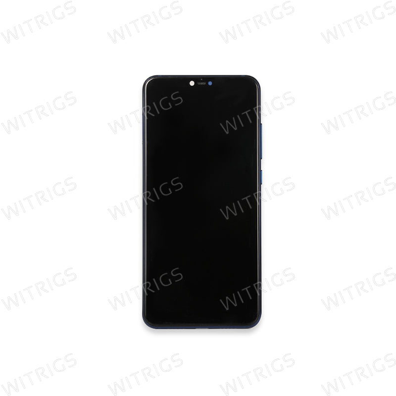 OEM Screen Replacement with Frame for Xiaomi Mi 8 Lite Blue