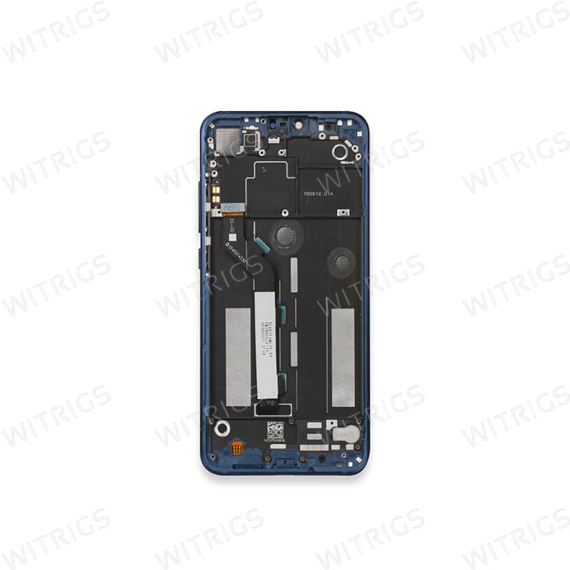 OEM Screen Replacement with Frame for Xiaomi Mi 8 Lite Blue