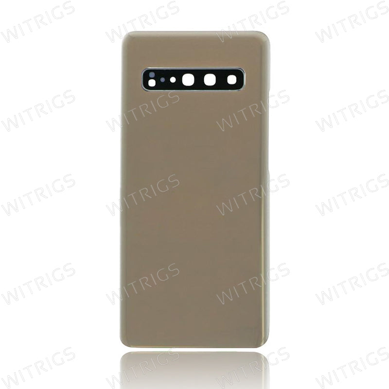 OEM Battery Cover with Camera Cover for Samsung Galaxy S10 5G Gold