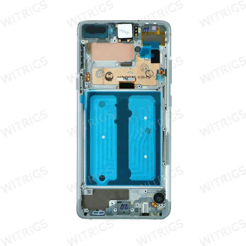 OEM Screen Replacement with Frame for Samsung Galaxy S10 5G Silver