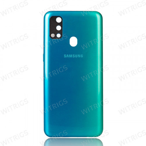 OEM Battery Cover with Camera Cover for Samsung Galaxy M30s Blue