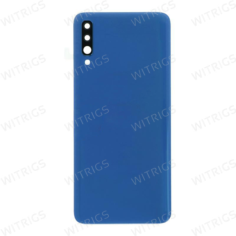 OEM Battery Cover with Camera Cover for Samsung Galaxy A70 Blue