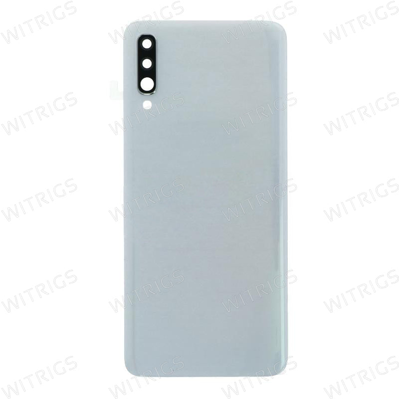 OEM Battery Cover with Camera Cover for Samsung Galaxy A70 White