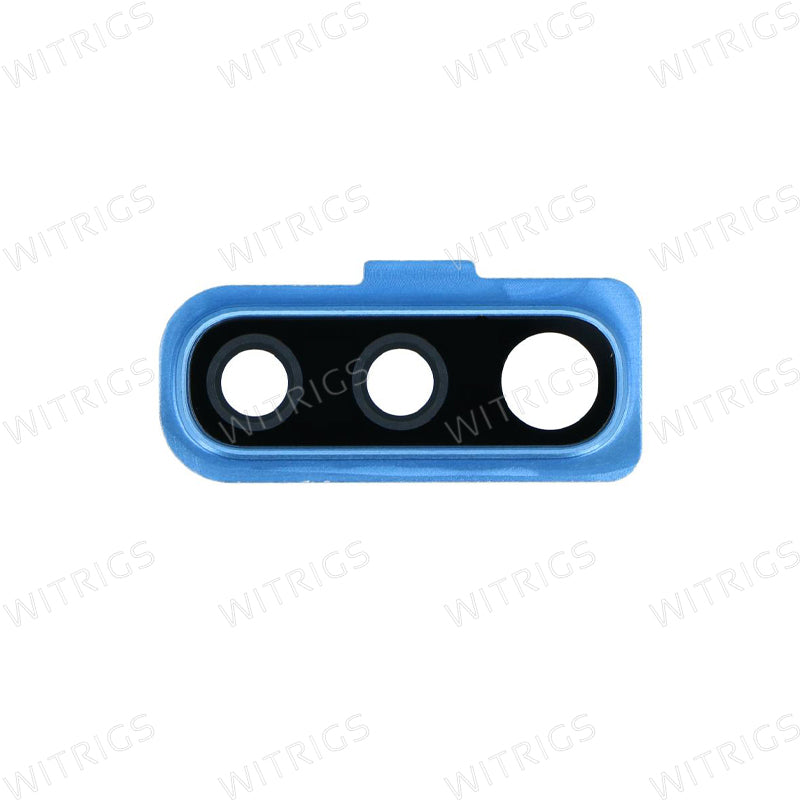 OEM Camera Cover with Glass for Samsung Galaxy A70 Blue