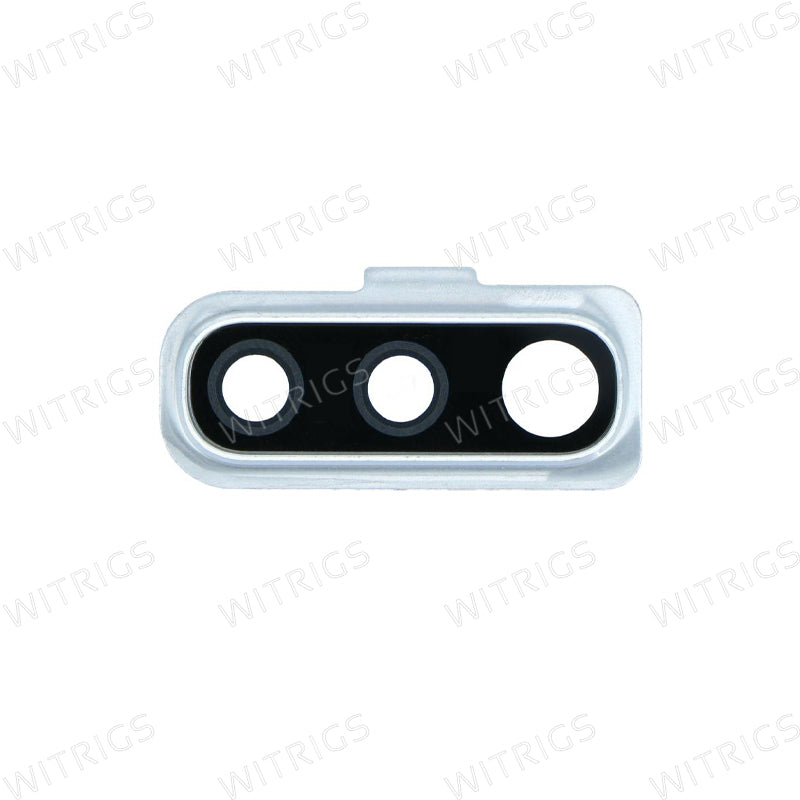 OEM Camera Cover with Glass for Samsung Galaxy A70 White