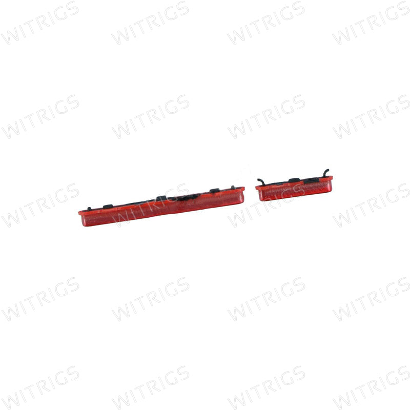 OEM Side Buttons for Samsung Galaxy A70 Red