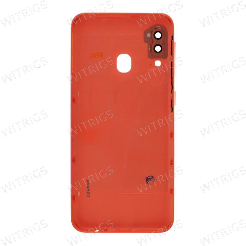 OEM Battery Cover with Camera Cover for Samsung Galaxy A20E Orange