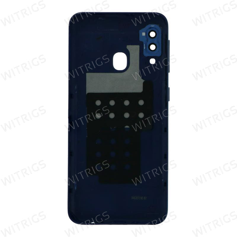 OEM Battery Cover with Camera Cover for Samsung Galaxy A20E Blue