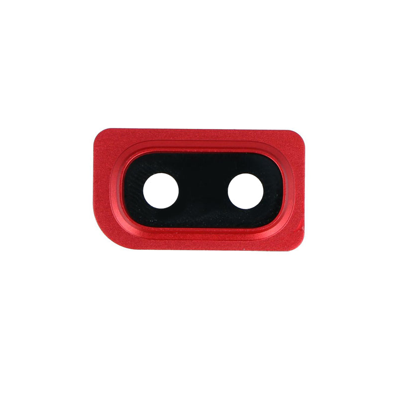 OEM Camera Cover with Glass for Samsung Galaxy A10 Red