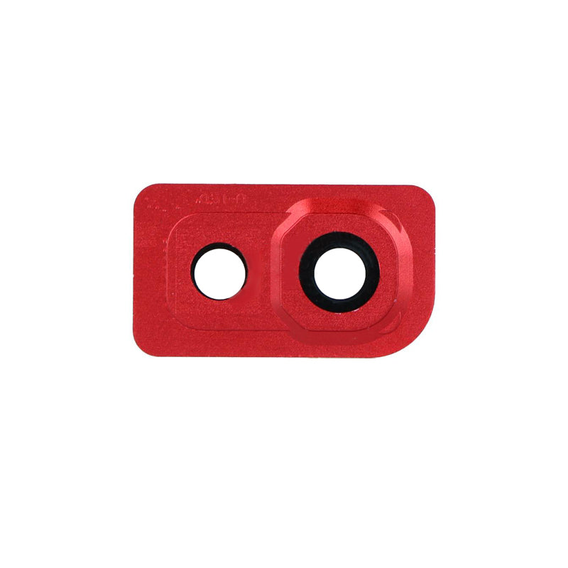 OEM Camera Cover with Glass for Samsung Galaxy A10 Red