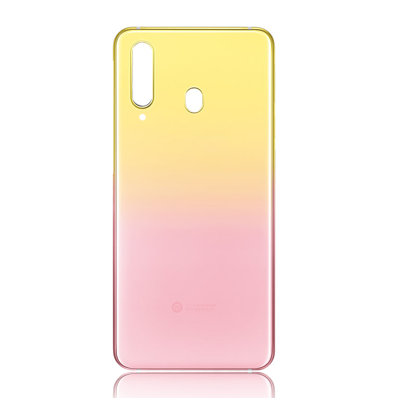 OEM Battery Cover for Samsung Galaxy A8s Yellow-Pink