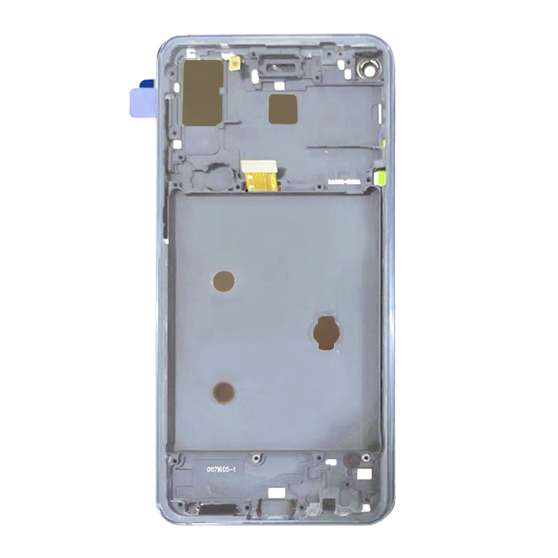 TFT-LCD Screen Replacement with Frame for Samsung Galaxy A8s Silver