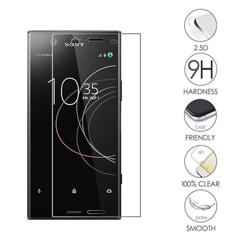 Full Tempered Glass Screen Protector for Sony Xperia XZ1 Transparent