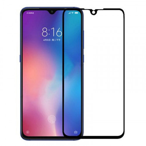 Full Tempered Glass Screen Protector for Xiaomi Mi 9 Black