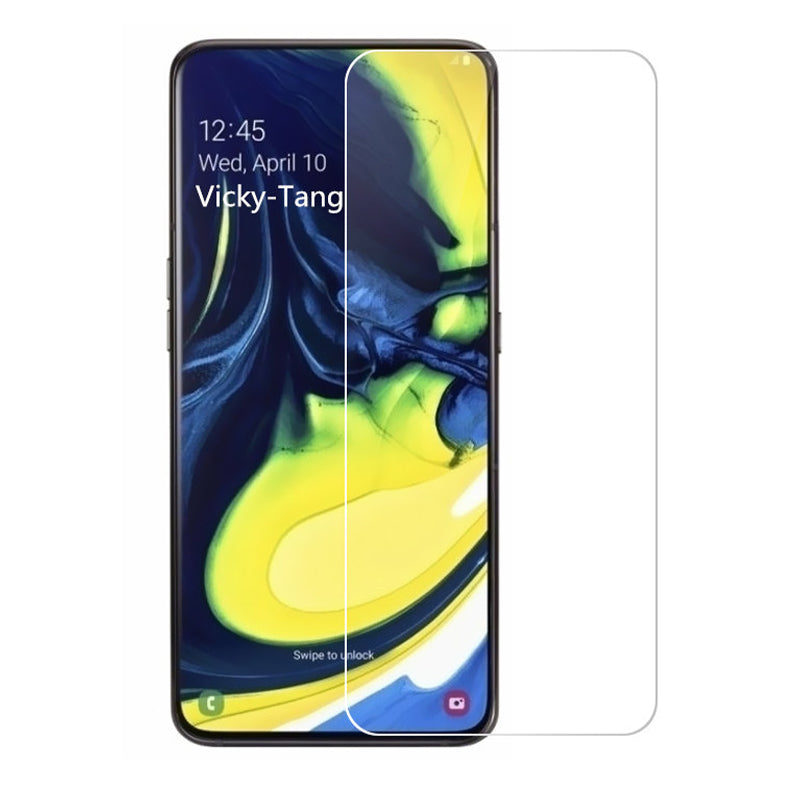 Full Tempered Glass Screen Protector for Samsung Galaxy A80 Transparent