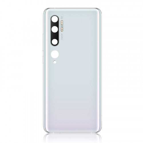 OEM Battery Cover with Camera Cover for Xiaomi Mi Note 10 Pro Glacier White