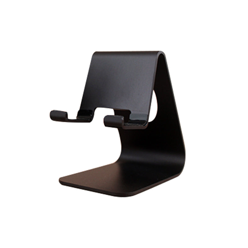 Metal Desk Phone Stand Fixed-Black