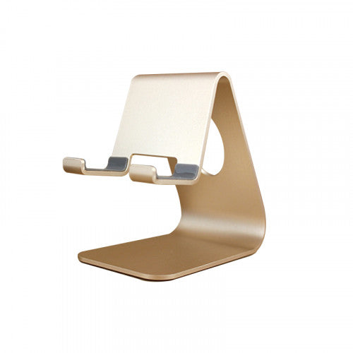 Metal Desk Phone Stand Fixed-Gold