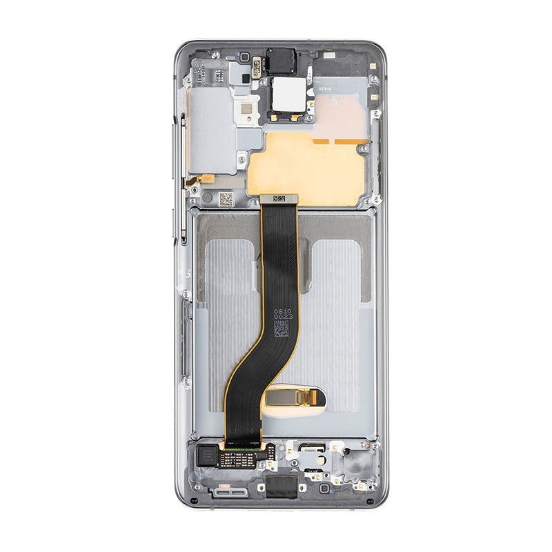 OEM Screen Replacement with Frame for Samsung Galaxy S20 Plus Grey