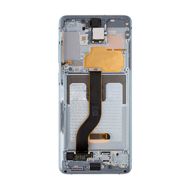 OEM Screen Replacement with Frame for Samsung Galaxy S20 Plus Blue