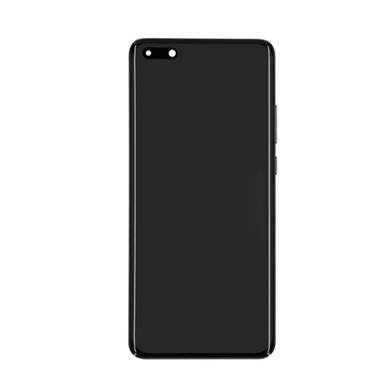OEM Screen Replacement with Frame for Huawei P40 Pro Black