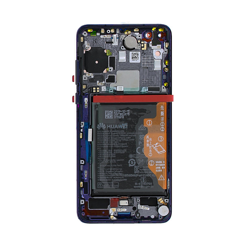 OEM Screen Replacement with Frame for Huawei P40 Pro Blue