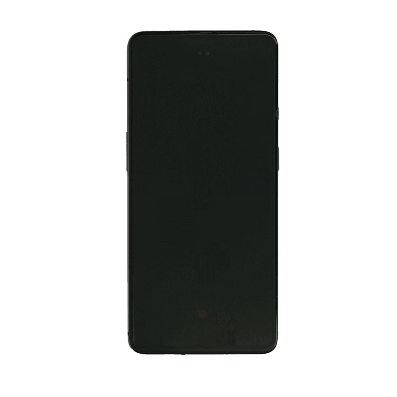 OEM Screen Replacement with Frame for Oneplus 7T Black