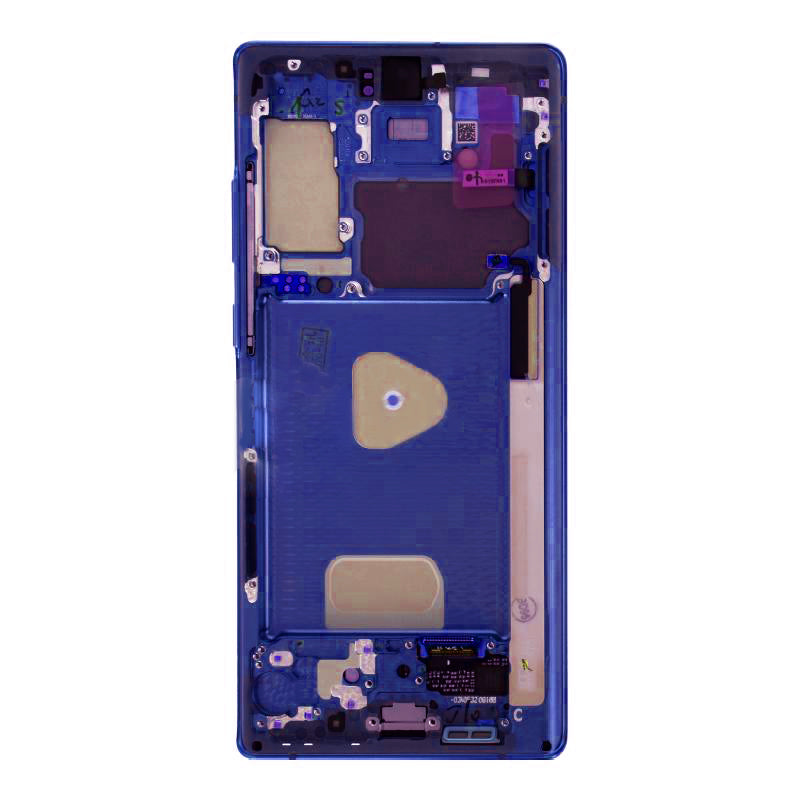OEM Screen Replacement with Frame for Samsung Galaxy Note 20/Note 20 5G Blue