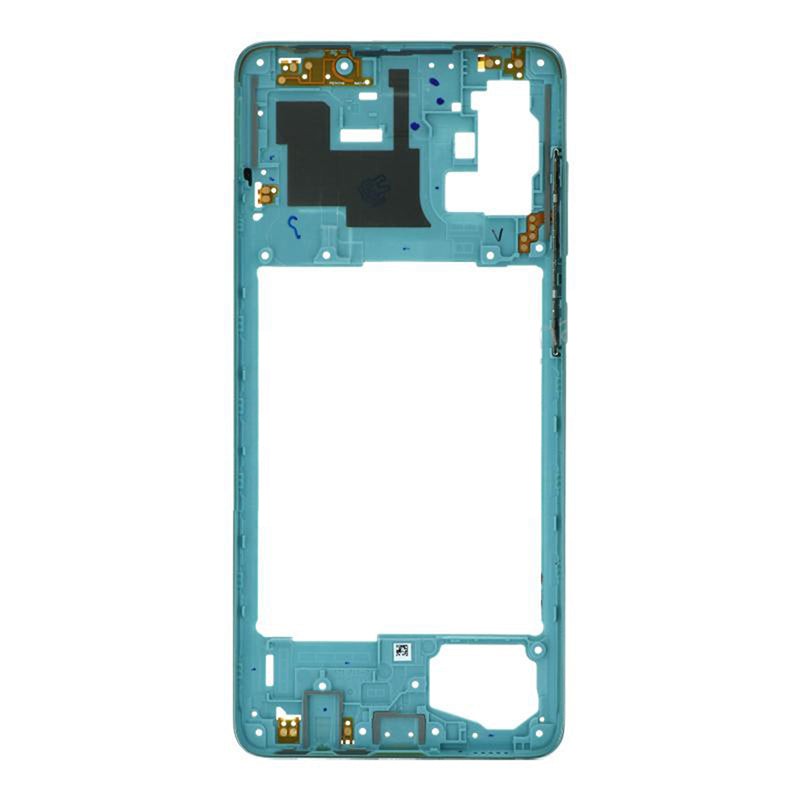 OEM Middle Frame for Samsung Galaxy A71 Blue