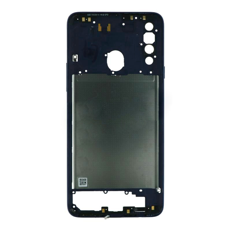 OEM Middle Frame for Samsung Galaxy A20s Blue