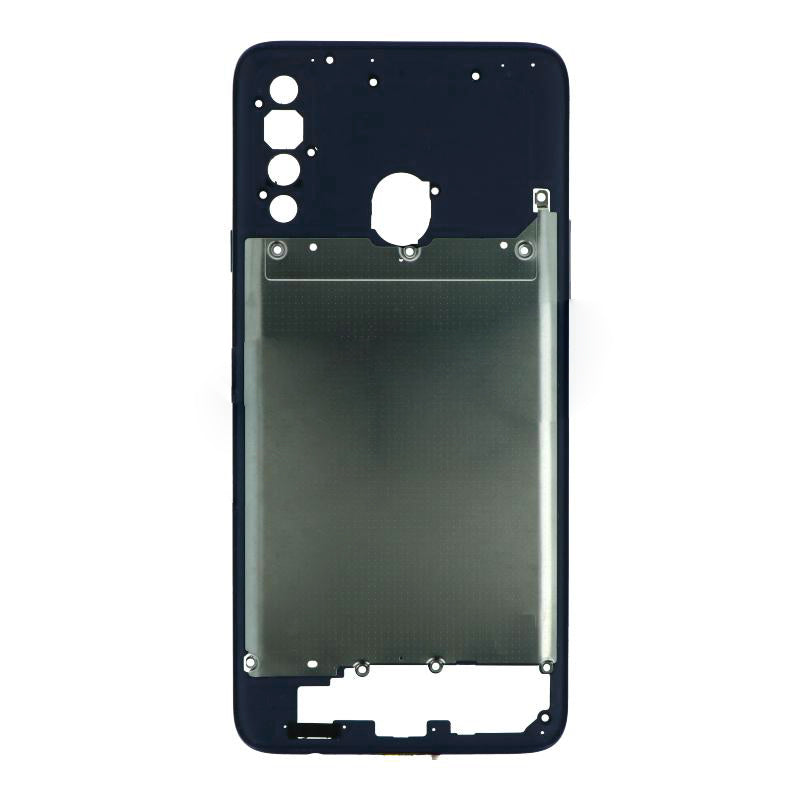 OEM Middle Frame for Samsung Galaxy A20s Blue