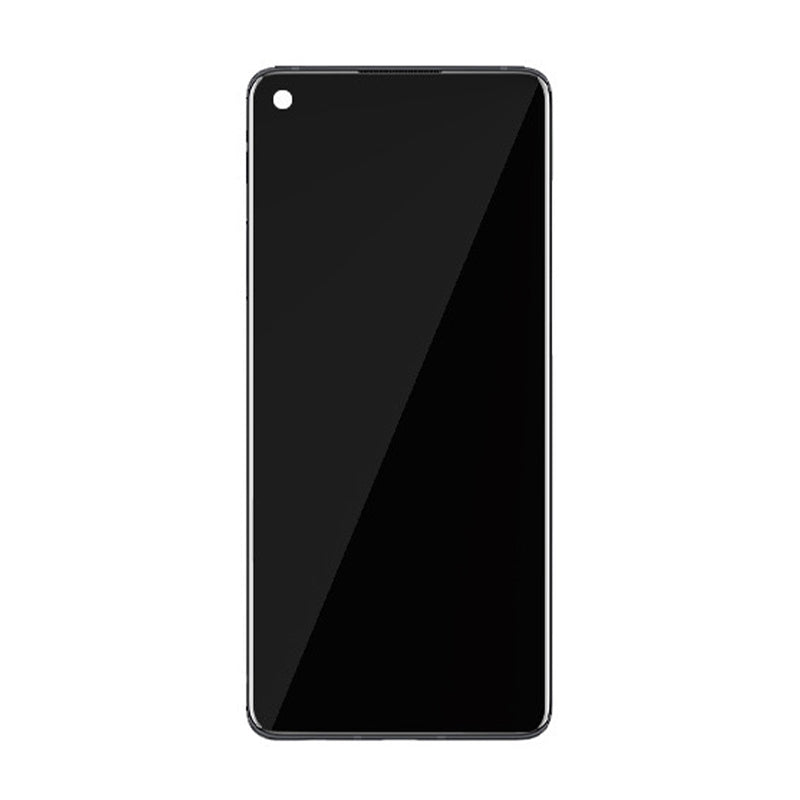 OEM Screen Replacement with Frame for Oneplus 8T Silver