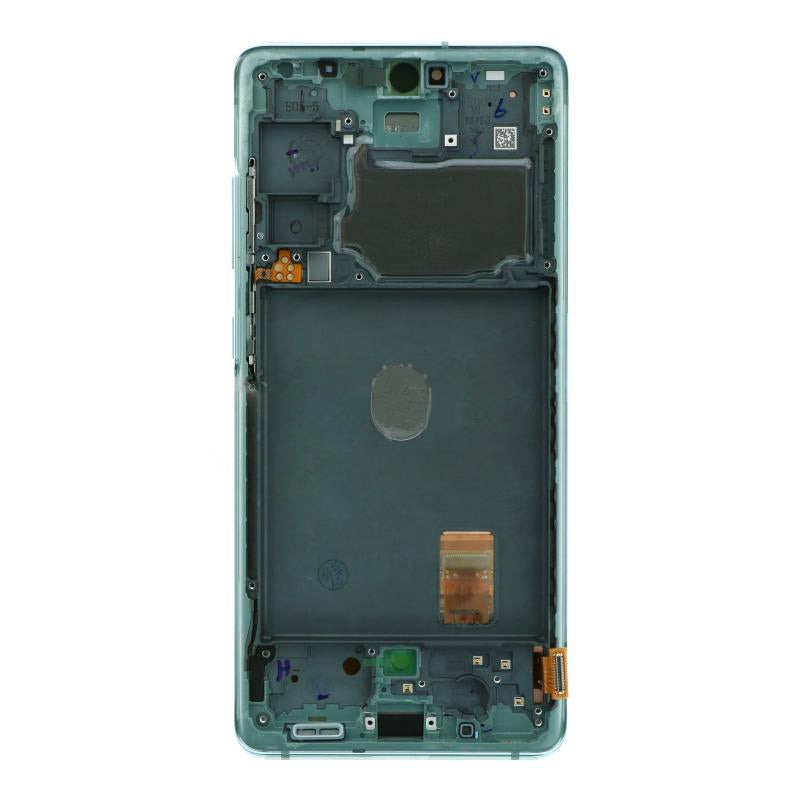 OEM Screen Replacement with Frame for Samsung Galaxy S20 FE Green