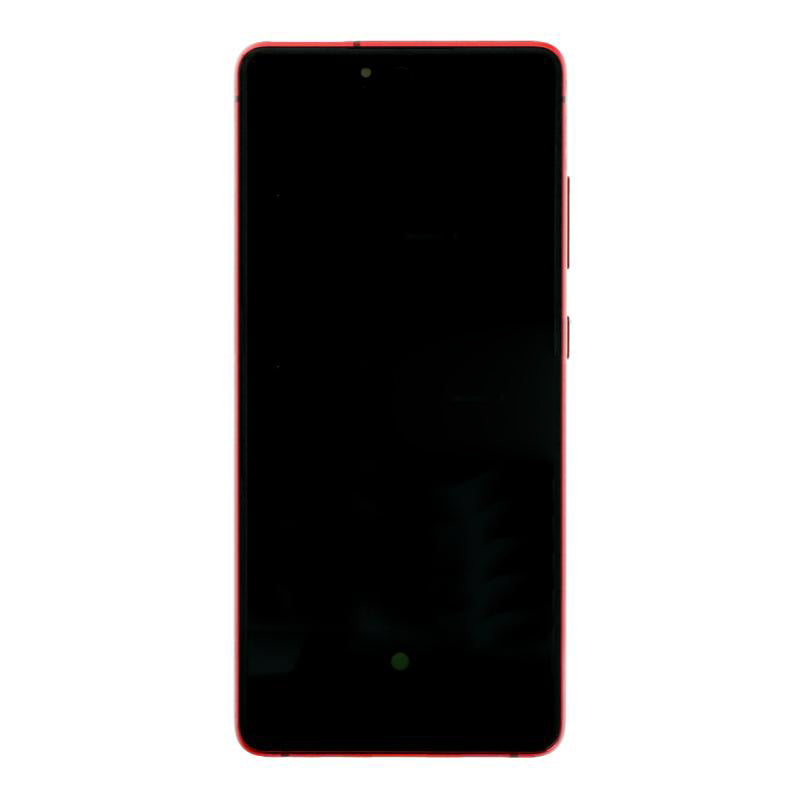 OEM Screen Replacement with Frame for Samsung Galaxy S20 FE Red